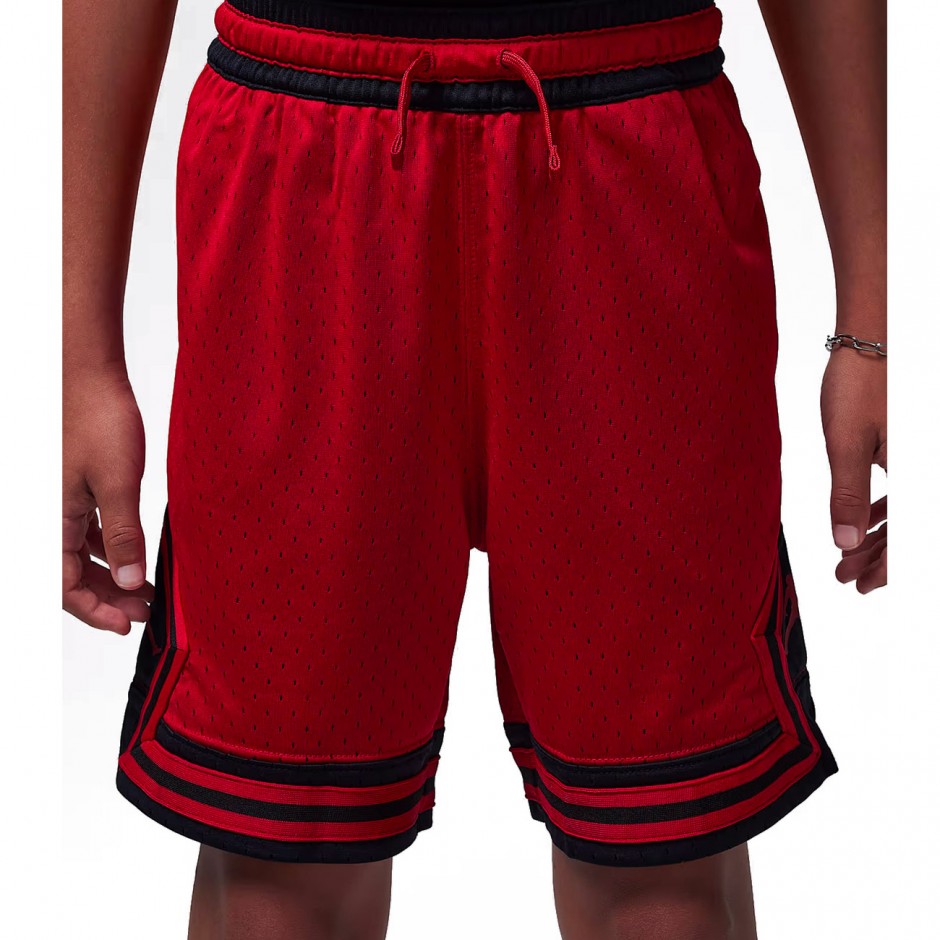Παιδική Βερμούδα Μπάσκετ Κόκκινη - Jordan Sport Dri-FIT Diamond
