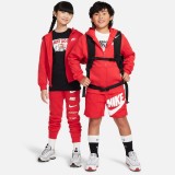 NIKE K NSW CLUB FLC HD FZ LS LBR FD3004-657 Red Image 3