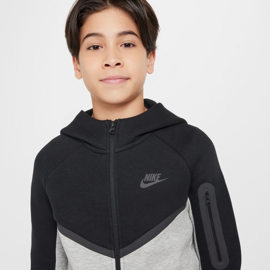 Παιδική Ζακέτα Γκρι - Nike Sportswear Tech Fleece