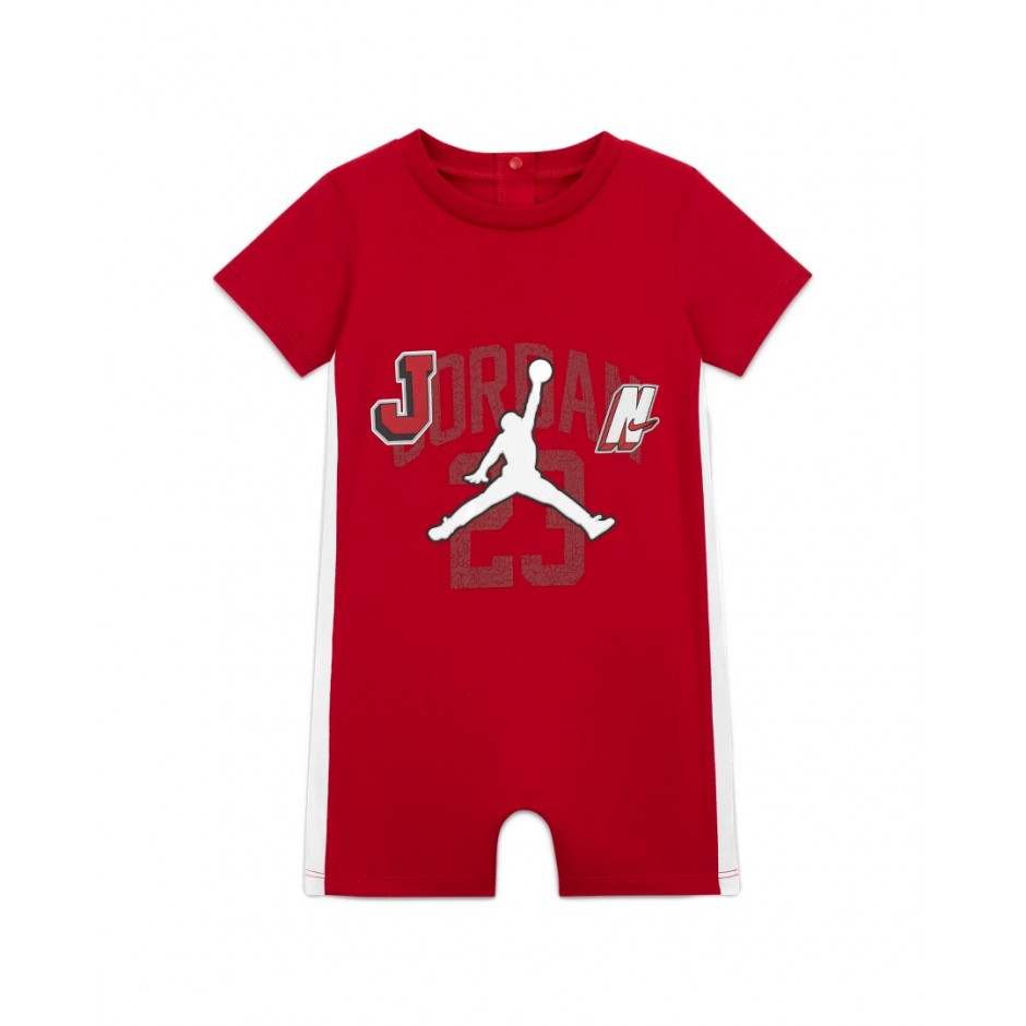 JORDAN GYM 23 KNIT ROMPER Κόκκινο