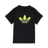 Βρεφικό Σετ Μαύρο - adidas Originals Trefoil Εικόνα 3
