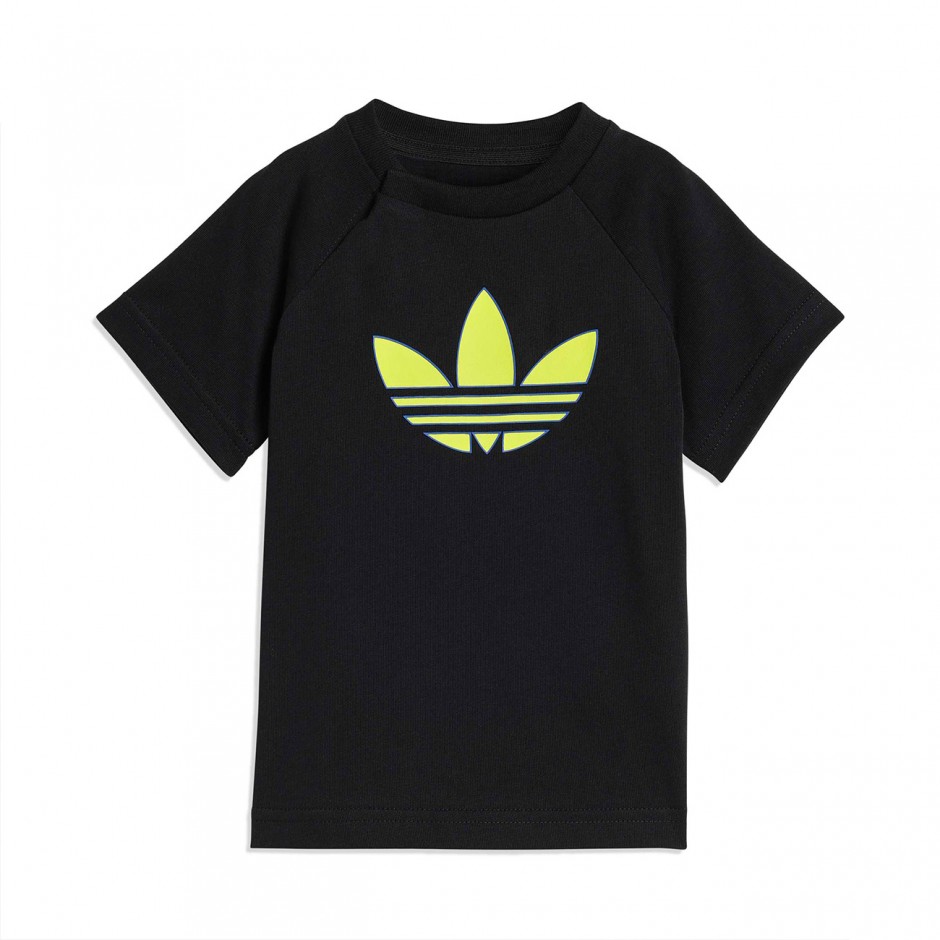 Βρεφικό Σετ Μαύρο - adidas Originals Trefoil