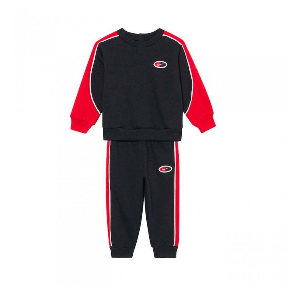 NIKE NKN FLEECE CREW SET 66N293-023 Black