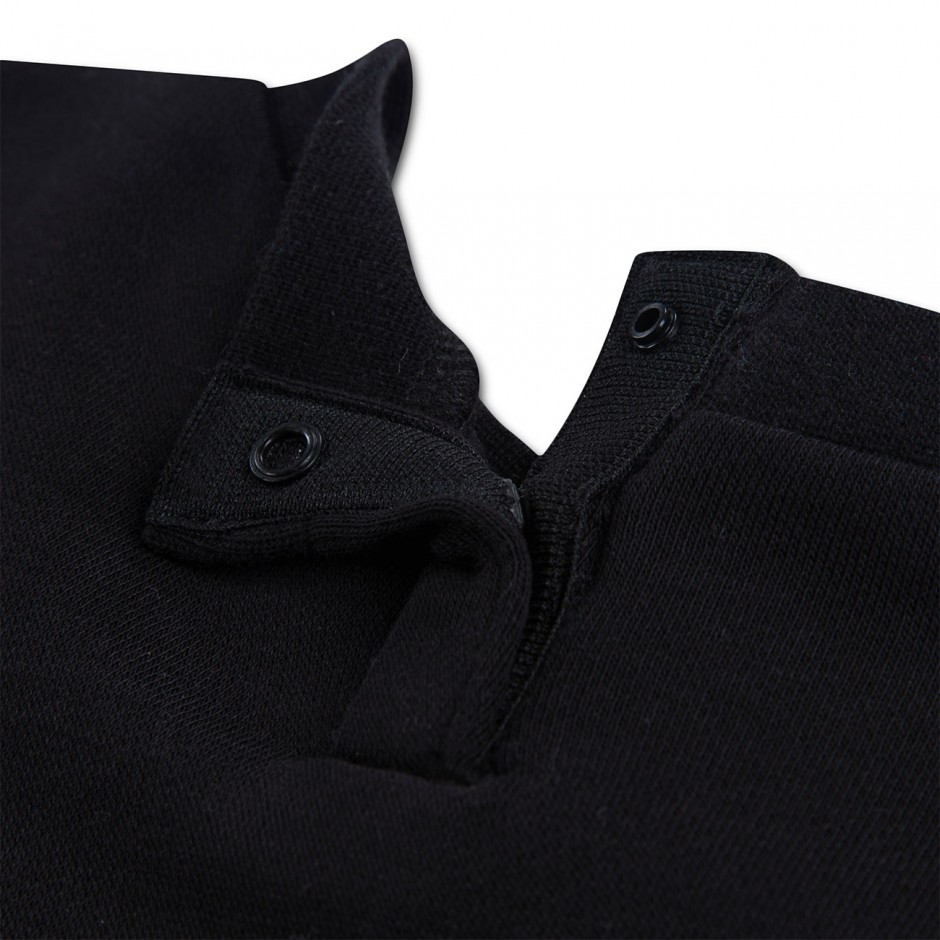 JORDAN BROOKLYN FLC CREW SET 65G142-023 Μαύρο