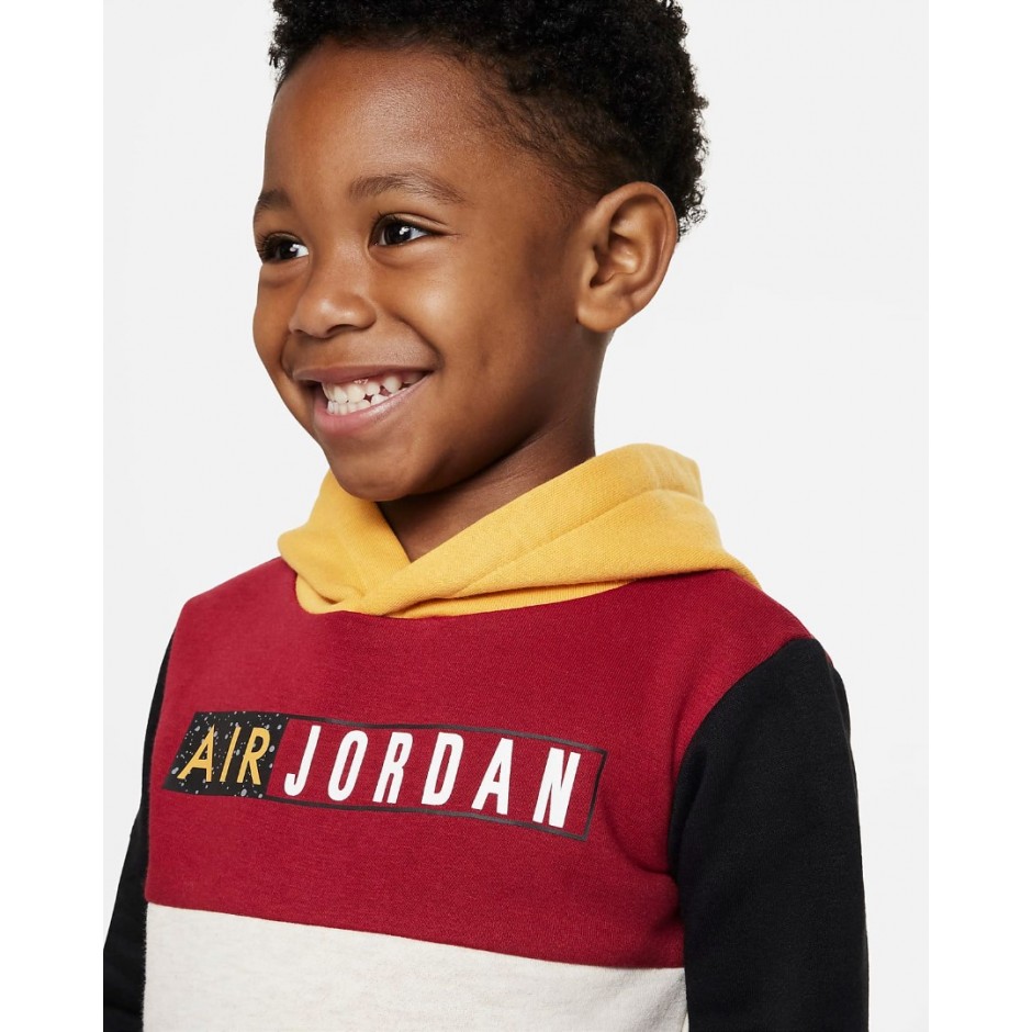 JORDAN PAPRIKA FLC PO HOODIE SET 65B798-023 Black - Sneakercage.gr