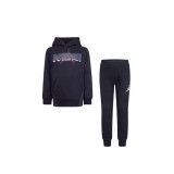 Βρεφικό Σετ Φόρμας JORDAN SIDELINE FLC PO SET Μαύρο 65B814-023  Εικόνα 
