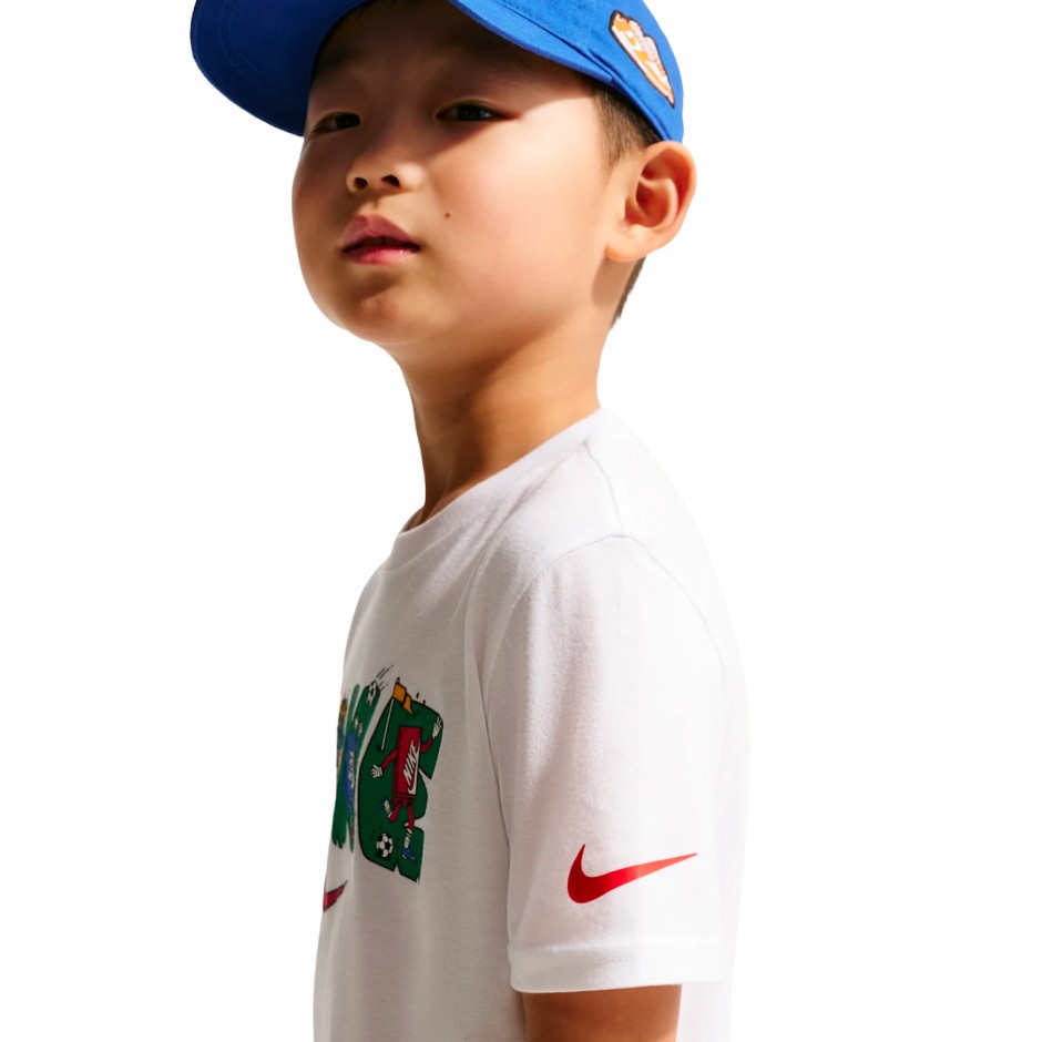 Kids' T-Shirt White - Nike Sportswear