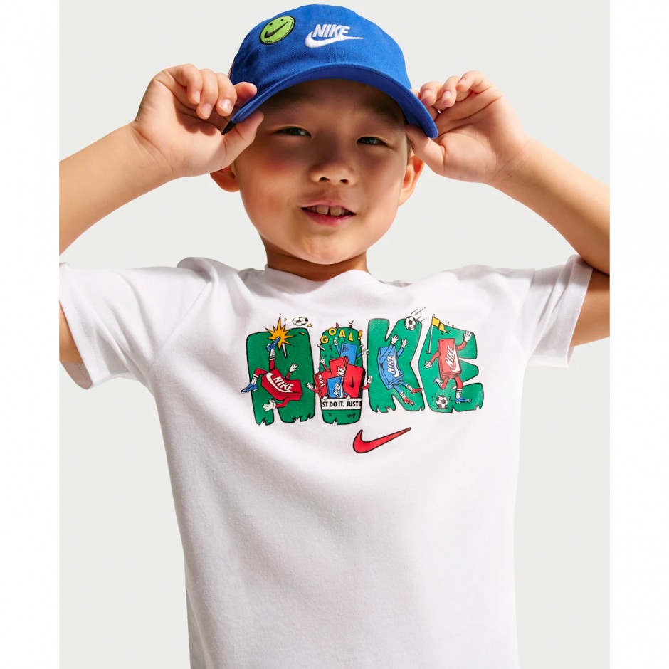 Kids' T-Shirt White - Nike Sportswear
