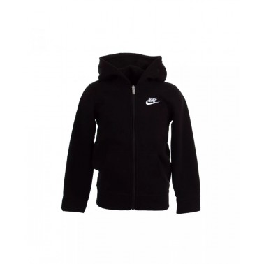 NIKE CLUB FLEECE FZ HOODIE 86F321-023 Μαύρο