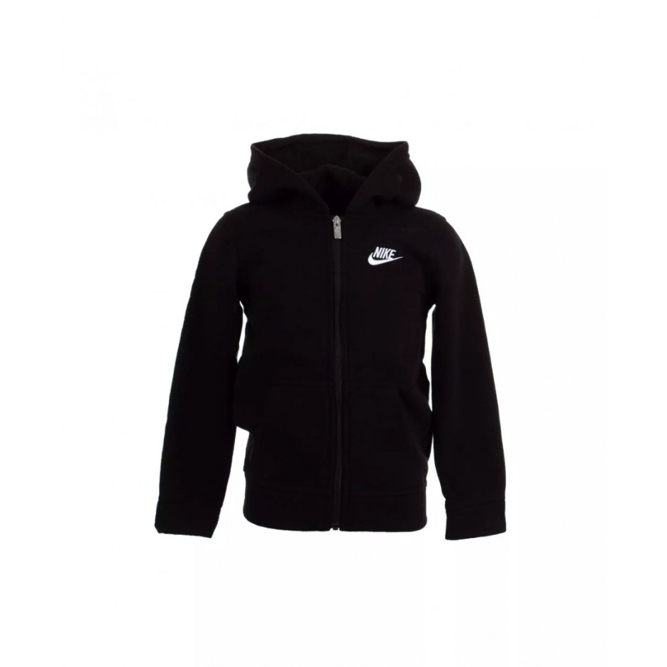 NIKE CLUB FLEECE FZ HOODIE 86F321-023 Black