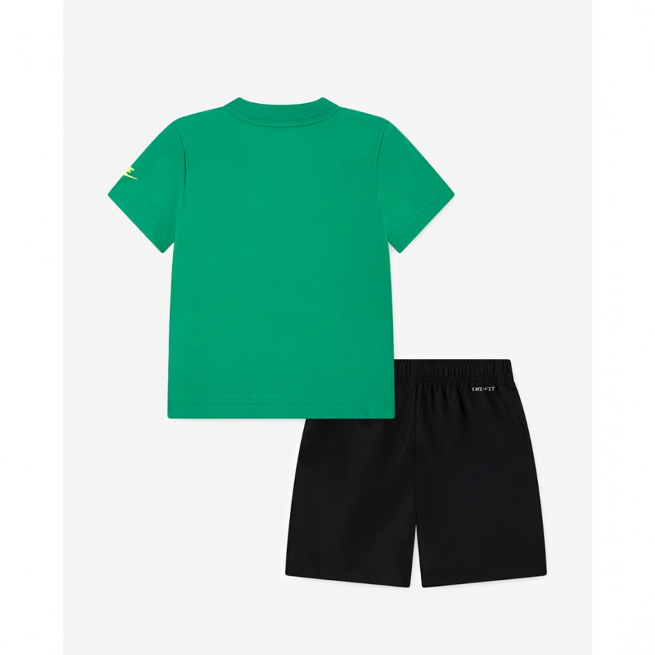 NIKE B NSW AYG W TAFFETA SHORT SET 86M991-023 Colorful