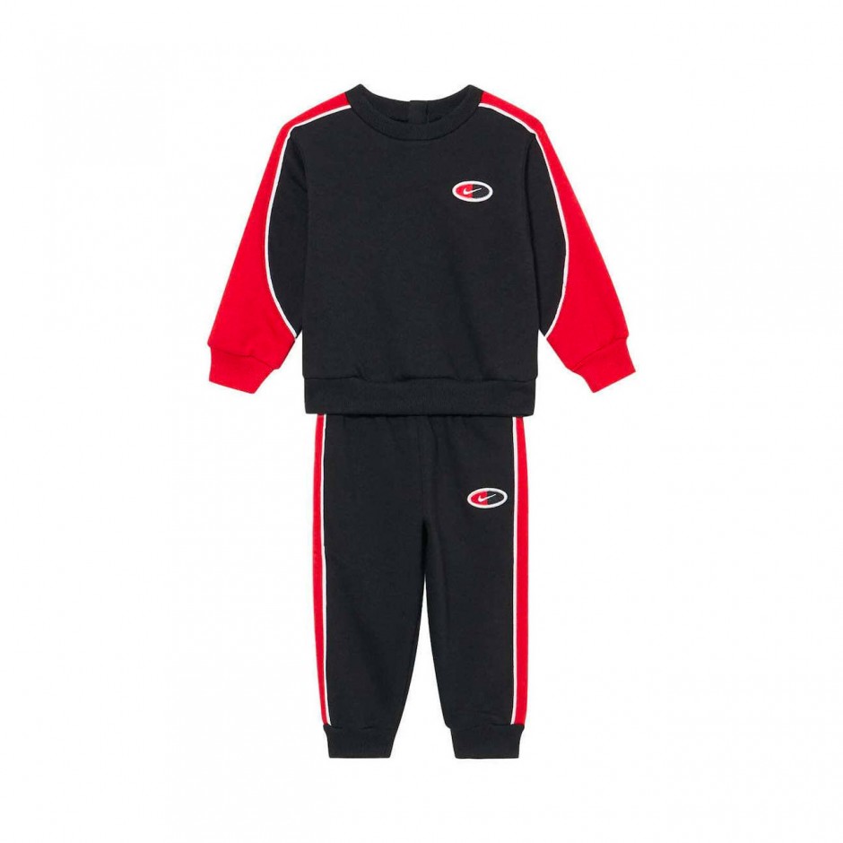 NIKE NKN FLEECE CREW SET 86N293-023 Black