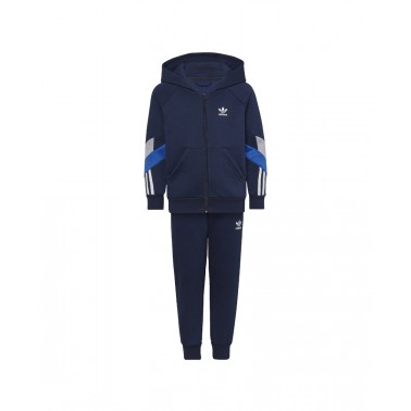 Παιδικό Σετ Φόρμας adidas Originals FZ HOODIE SET Μπλε HL6862 