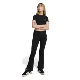 Παιδικό Παντελόνι Μαύρο - adidas Originals Ribbed Flared Εικόνα 3