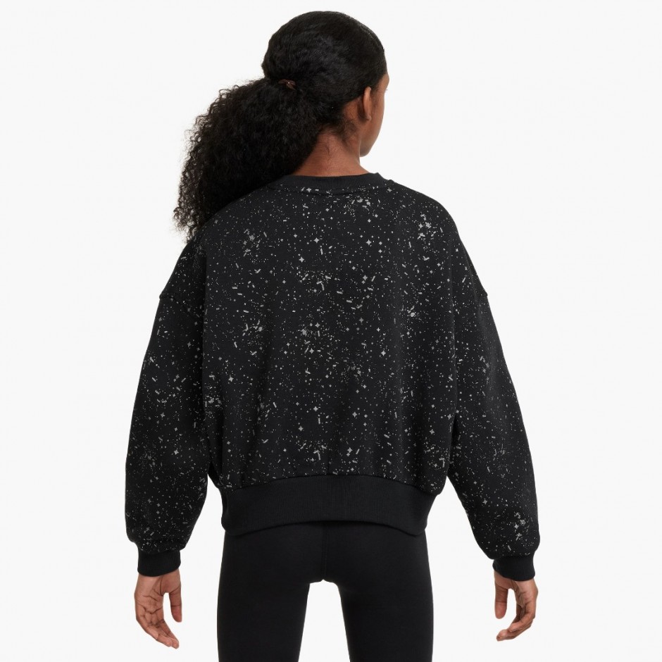 Παιδικό Φούτερ Μαύρο - Nike Sportswear Club Fleece