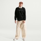 Kids' Sweatshirt Black - Nike Sportswear Studio Fleece Image 3