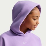 Kids' Hoodie Purple - Nike Sportswear Studio Fleece  Image 2