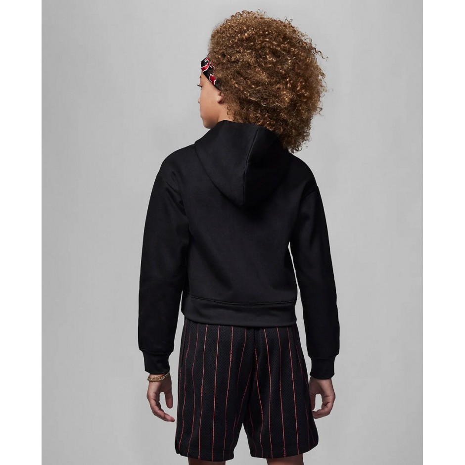 Παιδική Μπλούζα Φούτερ JORDAN JUMPMAN SUSTAINABLE PO HOODIE Μαύρο 45B914-023 
