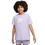 Nike Sportswear Μωβ - Παιδική Κοντομάνικη Μπλούζα 