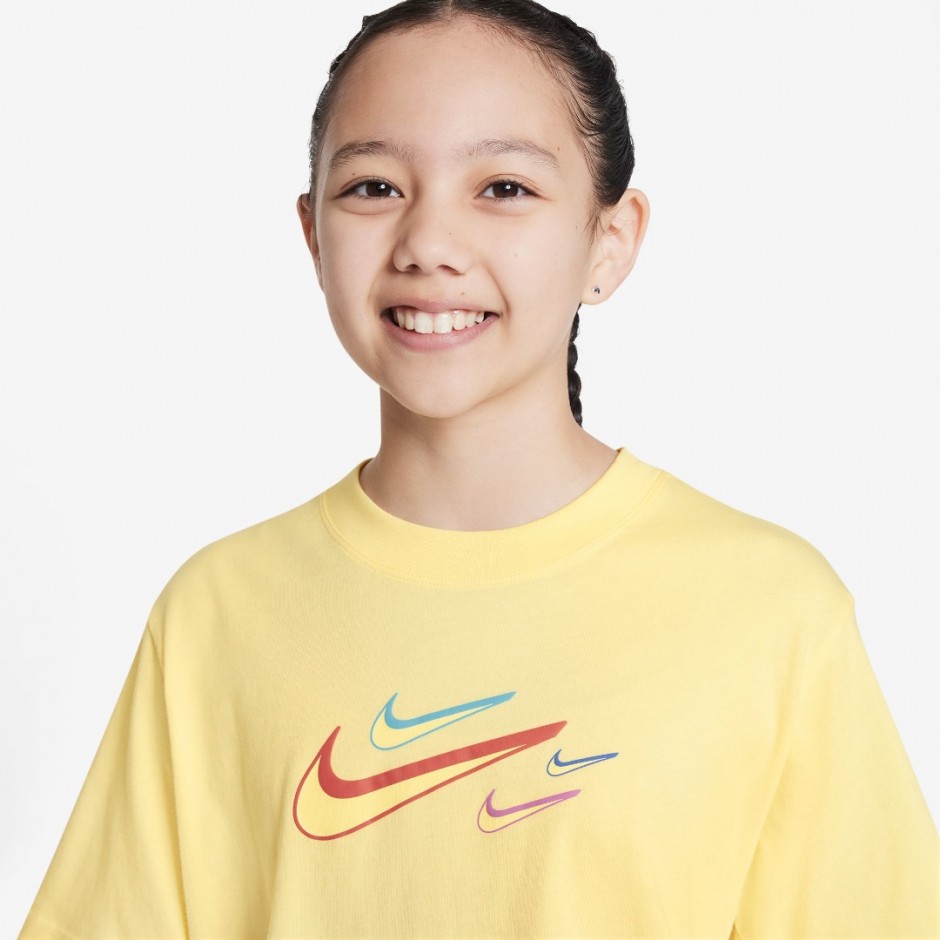 Παιδικό T-Shirt Κίτρινο - Nike Sportswear