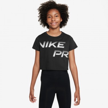 Nike Pro Μαύρο - Παιδικό T-Shirt
