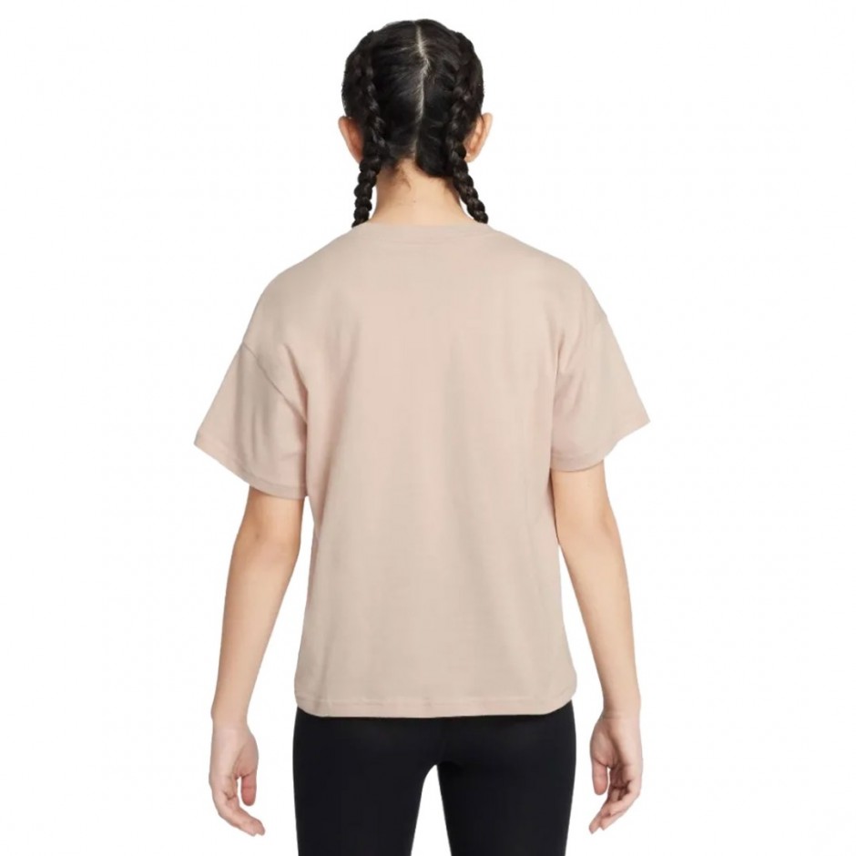 Παιδικό T-Shirt Μπεζ - Nike Sportswear Essential