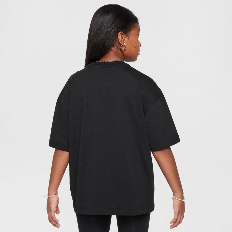 Παιδικό T-Shirt Μαύρο - Nike Sportswear