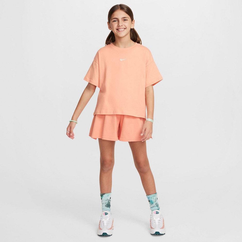 Παιδικό T-Shirt Σομόν - Nike Sportswear Essential