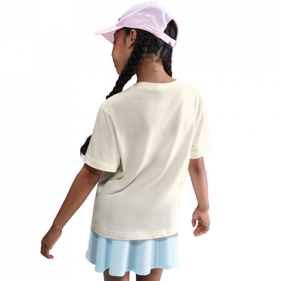 Παιδικό T-Shirt Εκρού - Nike Sportswear