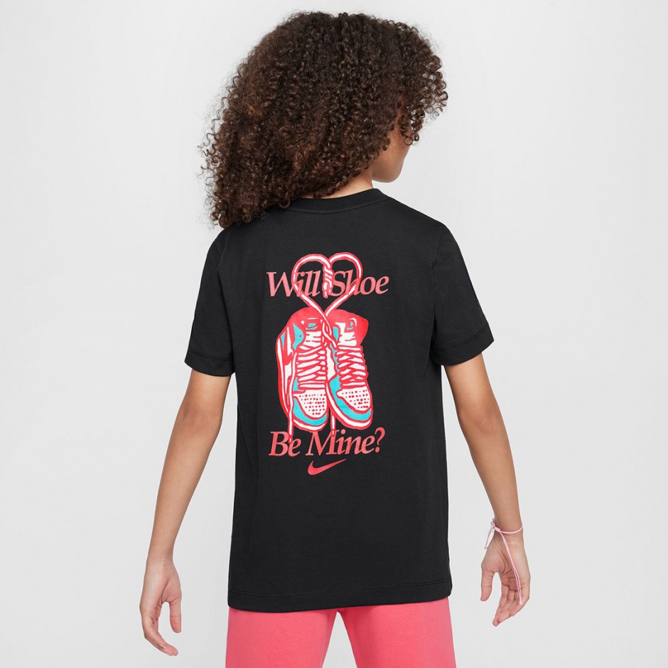 Παιδικό T-Shirt Μαύρο - Nike Sportswear