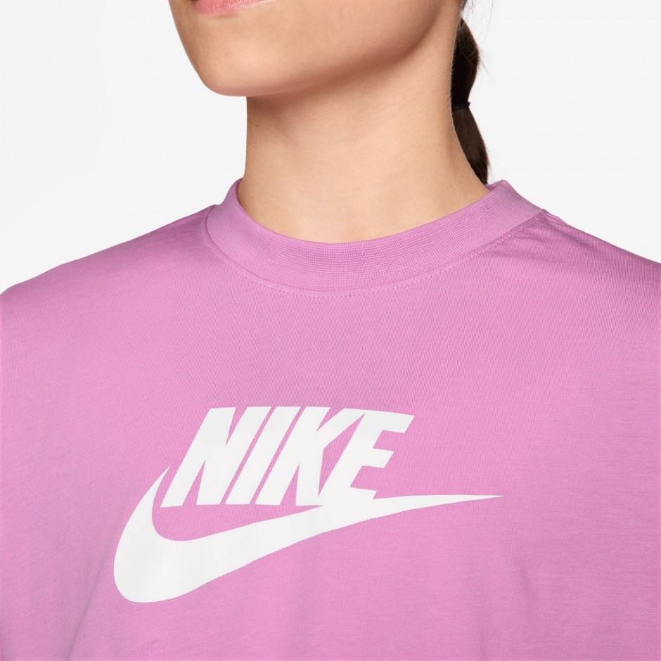 Παιδικό T-Shirt Μωβ - Nike Sportswear