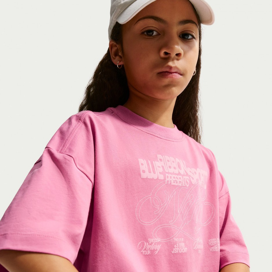 Παιδικό T-Shirt Ροζ - Nike Sportswear