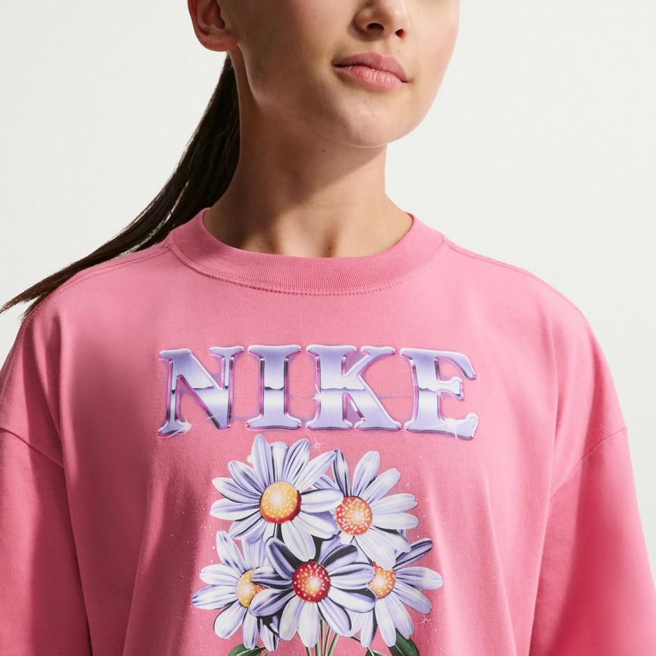 Kids' T-Shirt Pink - Nike Sportswear