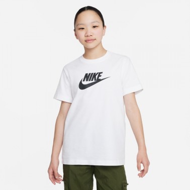 Nike Sportswear Λευκό - Παιδική Κοντομάνικη Μπλούζα 