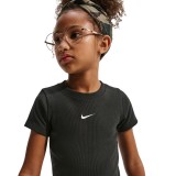 Kids' T-Shirt Black - Nike Sportswear Image 