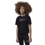 JORDAN MJ HBR SUSTAINABLE GIRLS TEE 45B923-023 Black Image 