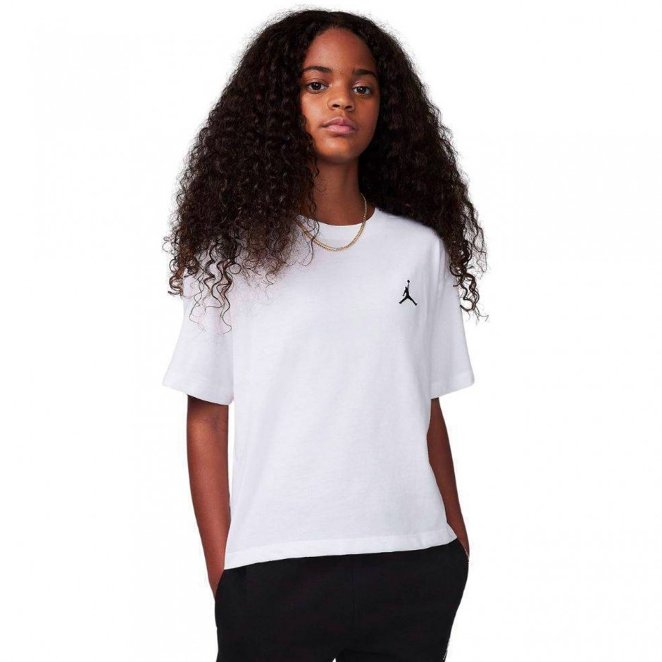 Παιδικό T-Shirt Λευκό - Jordan Brooklyn Essentials