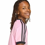 Kids' T-Shirt Pink - adidas Originals 3-Stripes Image 1