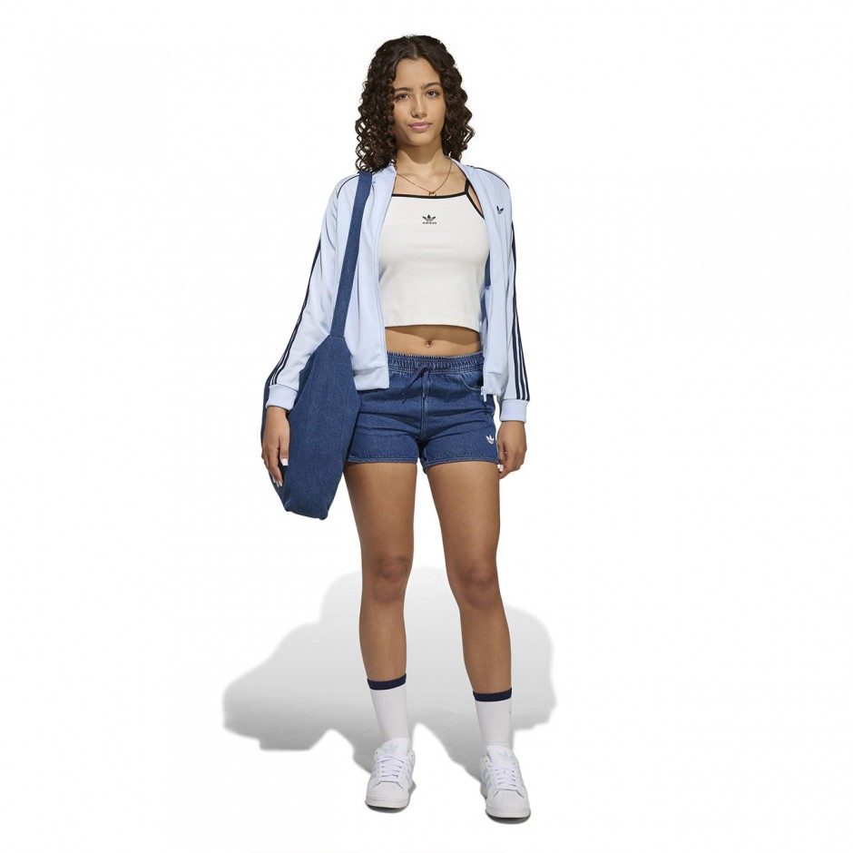 Kids' Tank Top White - adidas Originals Slim Mini Rib