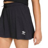 Παιδική Φούστα Μαύρη - adidas Originals Rib Skort Εικόνα 1