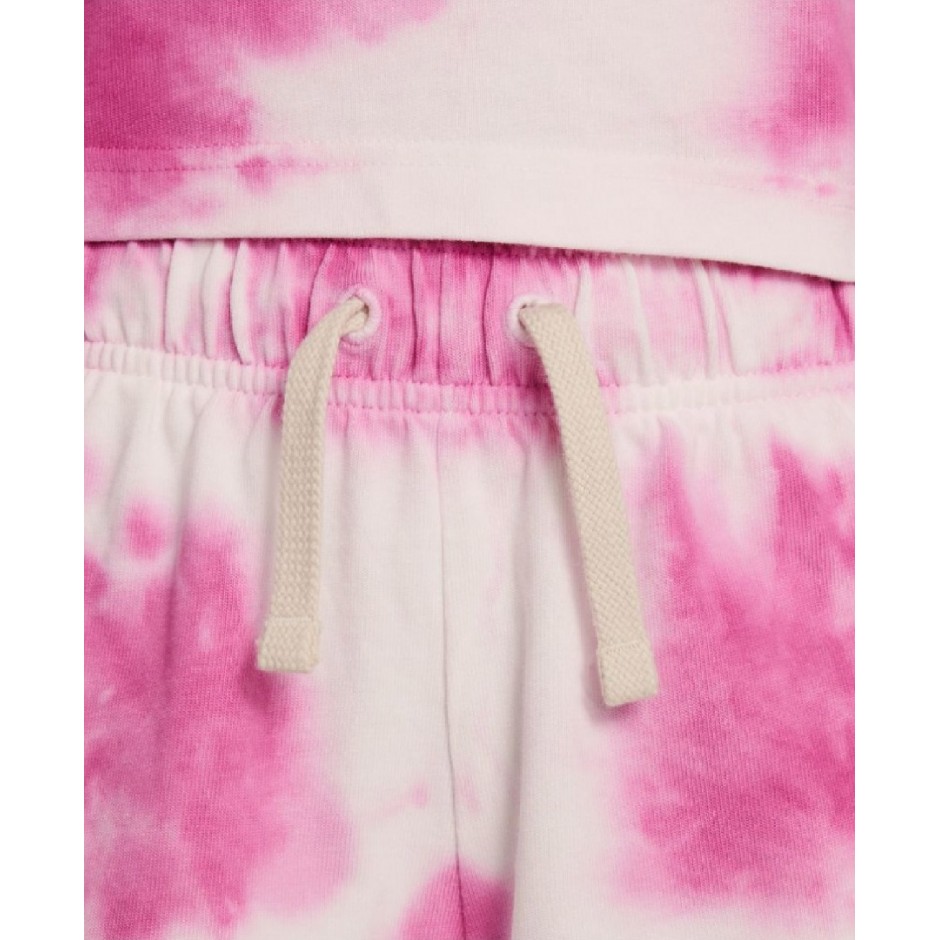 NIKE SPORTSWEAR WASHED SHORTS Φούξια