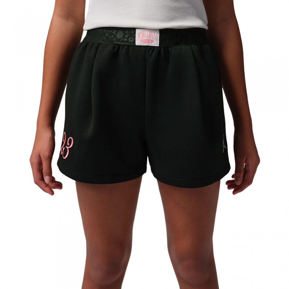 Kids' Shorts Black - Jordan Flower Of Friendship
