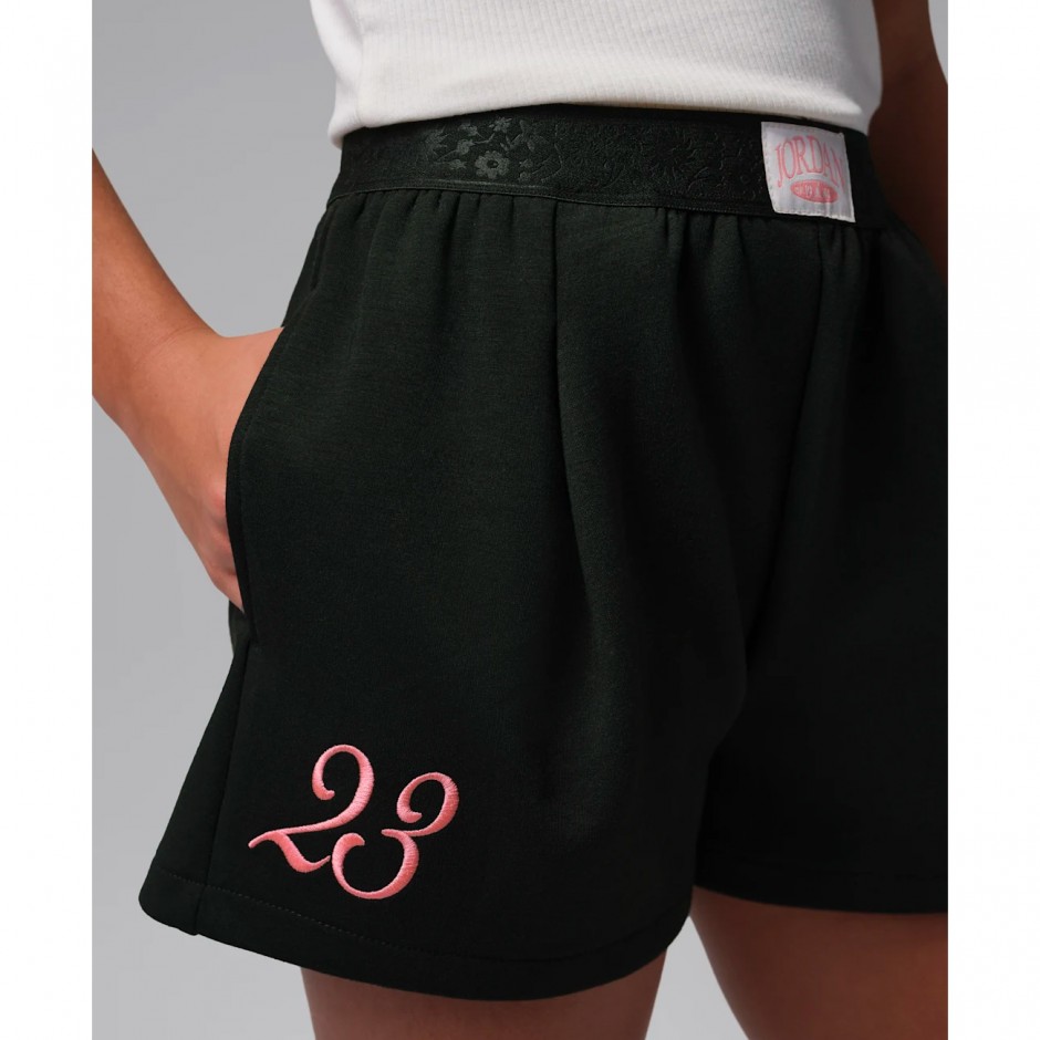 Kids' Shorts Black - Jordan Flower Of Friendship