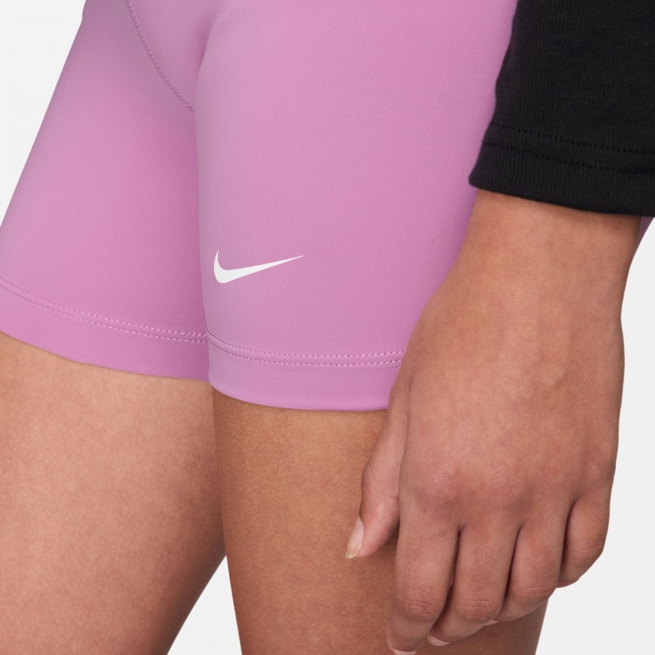 Kids' Biker Shorts Purple - Nike Pro 