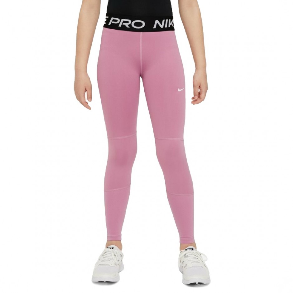 Nike Pro Ροζ - Παιδικό Παντελόνι Φόρμα