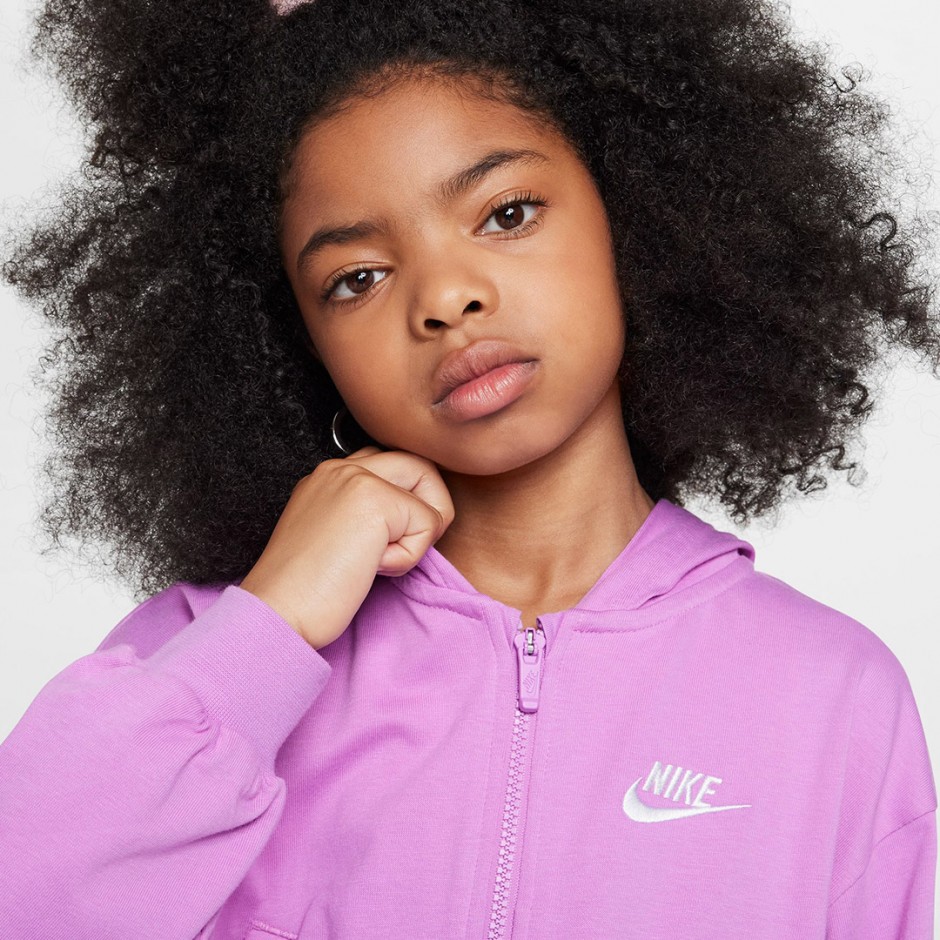 Παιδική Ζακέτα Μωβ - Nike Sportswear