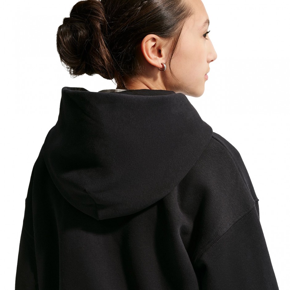 Παιδική Ζακέτα Μαύρη - Nike Sportswear Studio Fleece