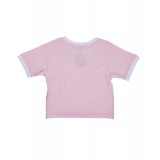 NIKE SWOOSH RINGER TEE Ροζ Εικόνα 0