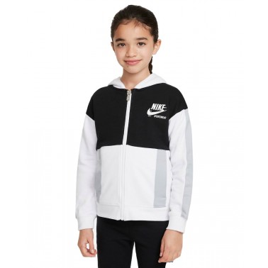 NIKE NKG HERITAGE FZ HOODIE 36H970-023 Μαύρο