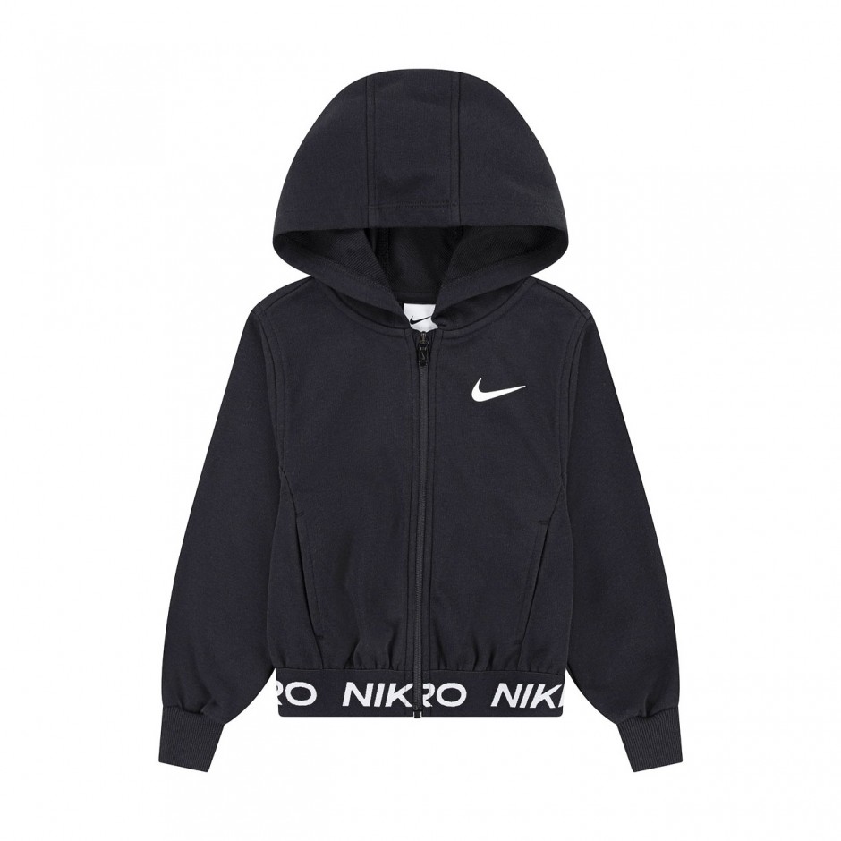 NIKE NKG NP ESSENTIALS FZ FT HOODIE 36N212-023 Black